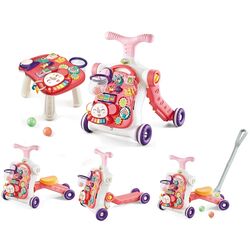 Ходунок интерактивный 5в1 AliBibi MWH5283867 (Pink/White) Thumb