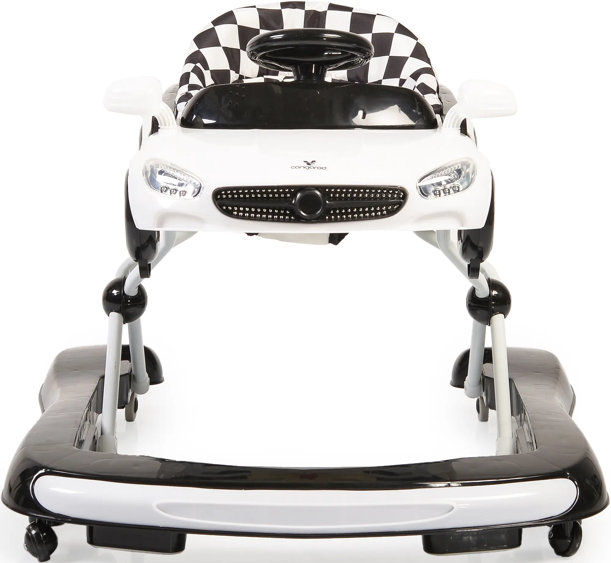 Premergator 2in1 Cangaroo Cabrio (White/Black) - 2