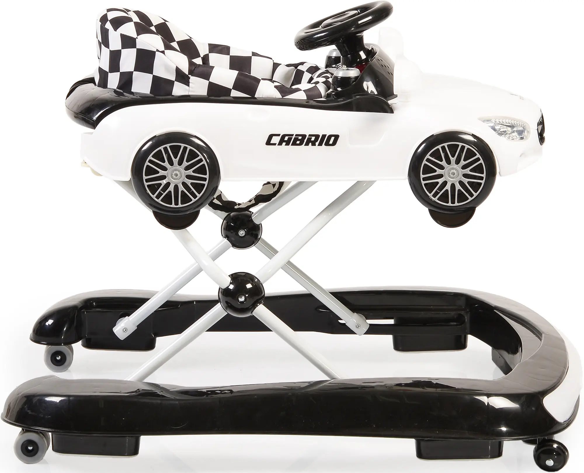 Premergator 2in1 Cangaroo Cabrio (White/Black) - 3