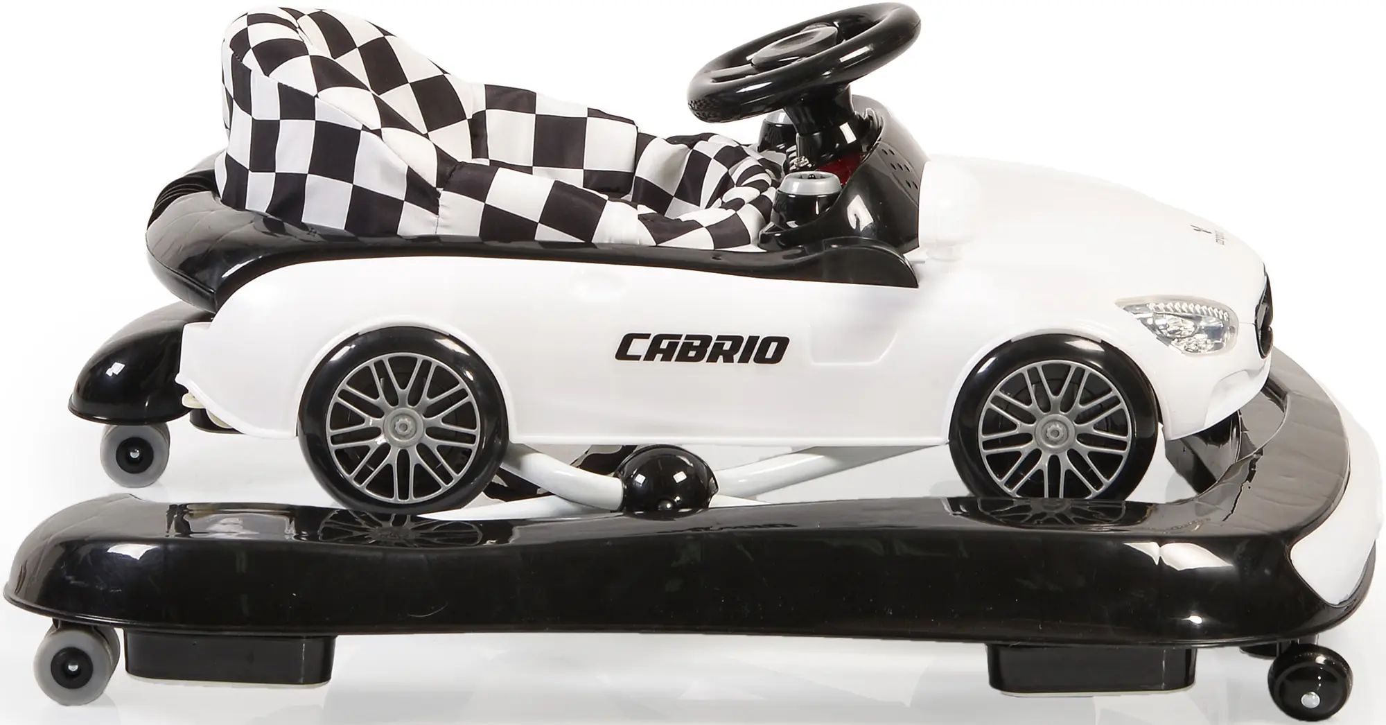 Premergator 2in1 Cangaroo Cabrio (White/Black) - 4