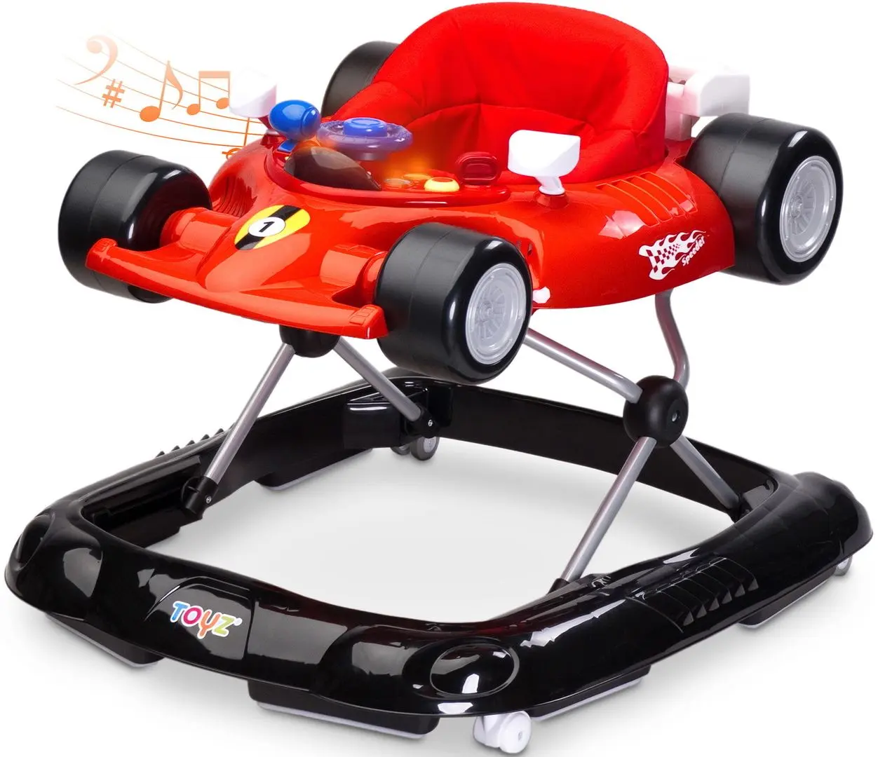 Premergator interactiv Caretero Speeder (Red) - 2