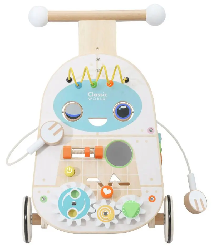 Premergator-impingator Classic World Robot (White/Wood) - 2