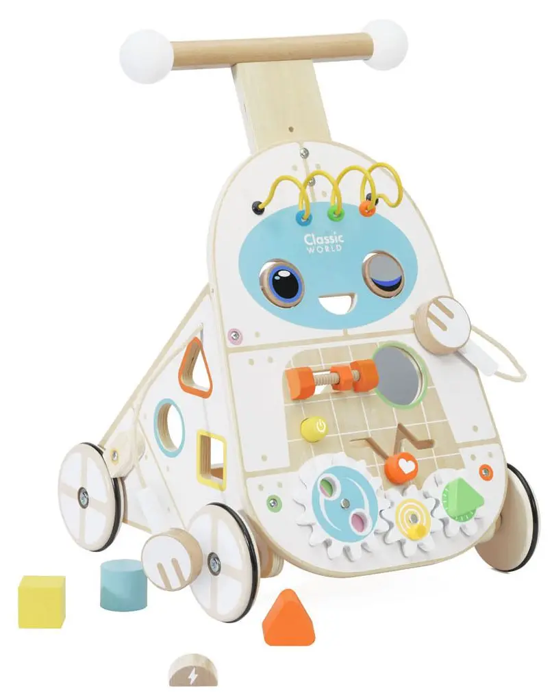 Premergator-impingator Classic World Robot (White/Wood) - 4