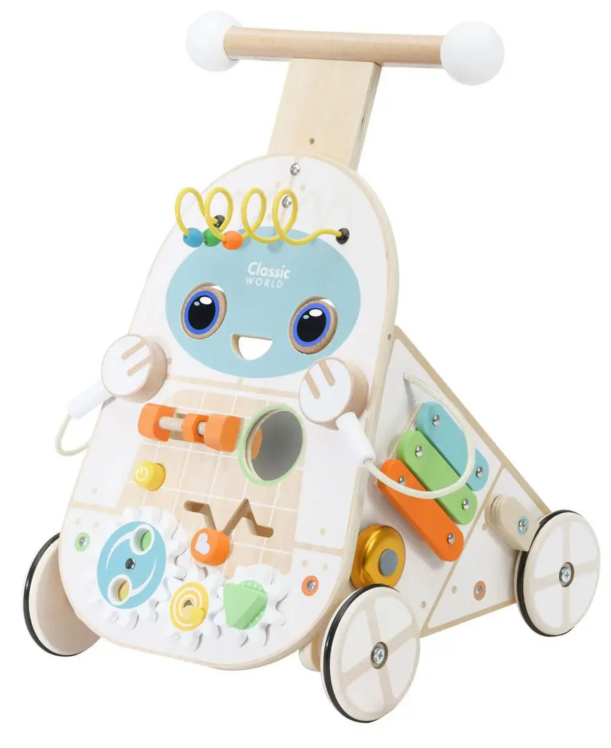 Premergator-impingator Classic World Robot (White/Wood)