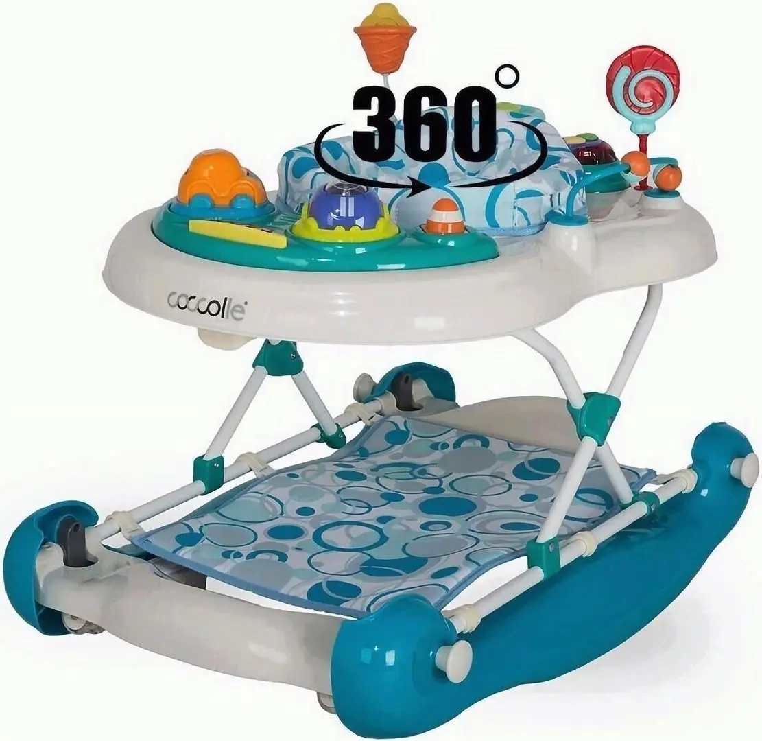 Ходунок Coccolle Inizio (White/Blue) - 4