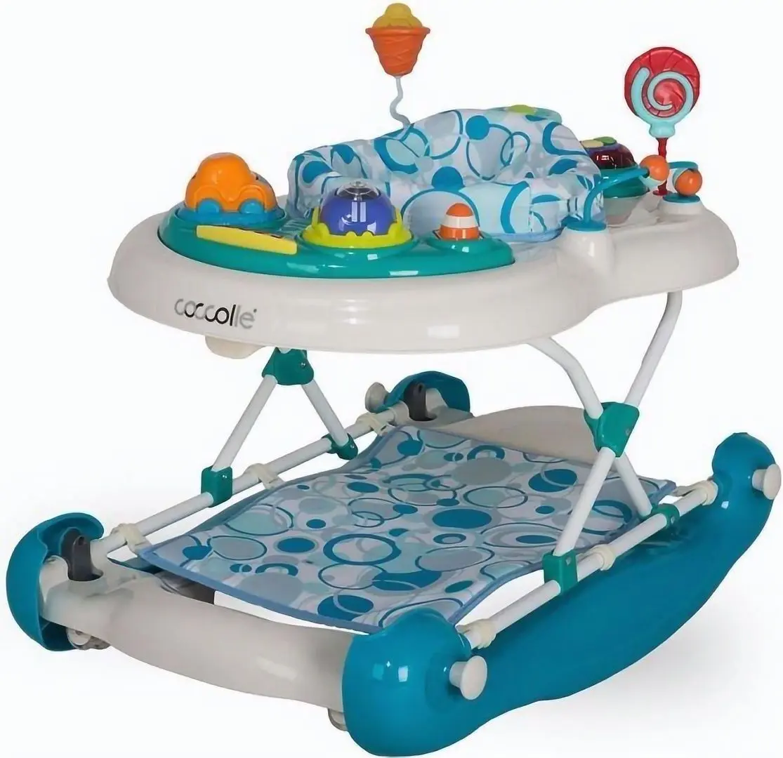 Ходунок Coccolle Inizio (White/Blue)
