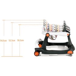 Ходунок 2в1 Costway BC10022BK (Black) Thumb