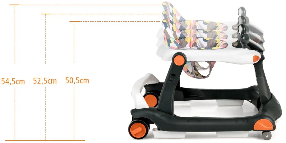 Ходунок 2в1 Costway BC10022BK (Black)