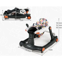 Ходунок 2в1 Costway BC10022BK (Black) Thumb