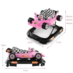 Premergator 4in1 Costway BC10168PI (Pink/Black) Thumb