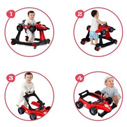 Ходунок 4в1 Costway BC10229RE (Red) Thumb