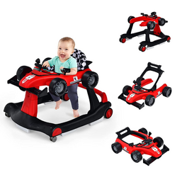 Ходунок 4в1 Costway BC10229RE (Red) Thumb