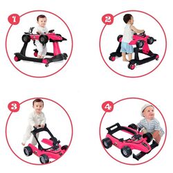 Ходунок 4в1 Costway BC10229TS (Dark Pink) Thumb