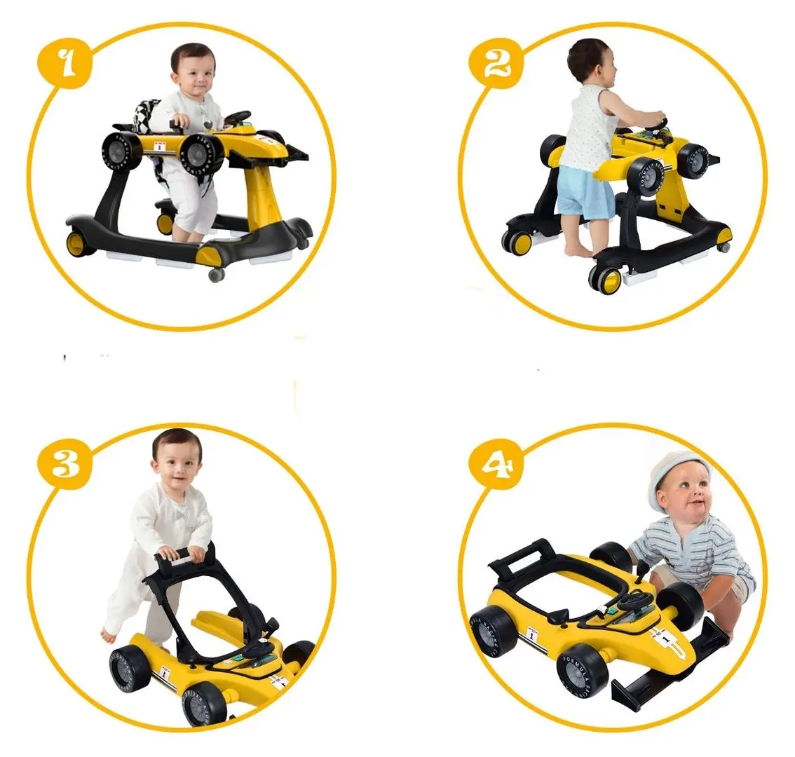 Ходунок 4в1 Costway BC10229YW (Yellow)