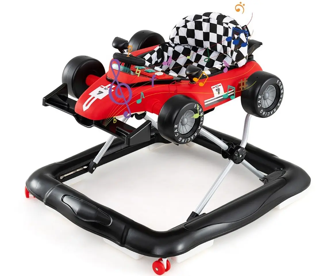 Ходунок 4в1 Costway BC10273RE (Red/Black)