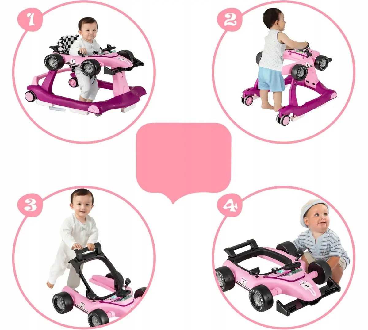 Premargator Costway BC10229VT (Pink/Magenta)