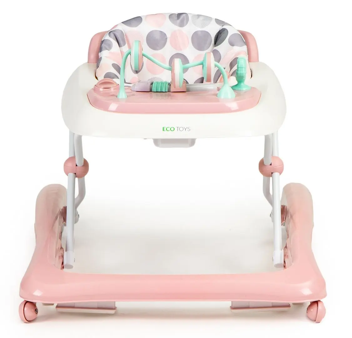 Ходунок 2в1 Ecotoys J-A202C0 (Pink) - 2