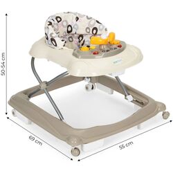 Ходунок Ecotoys J-888E (Beige) Thumb