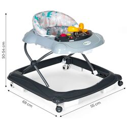 Ходунок Ecotoys J-888E (Dark Grey) Thumb