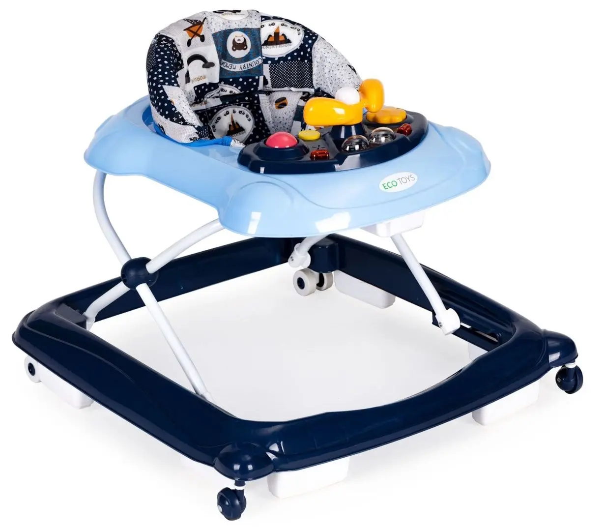 Ходунок Ecotoys J-888E (Light Blue) - 2