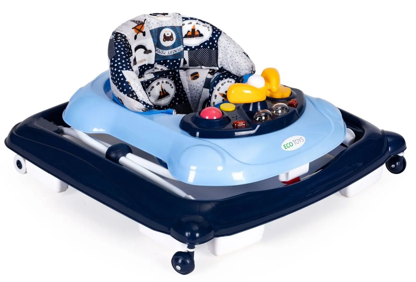 Ходунок Ecotoys J-888E (Light Blue) - 6