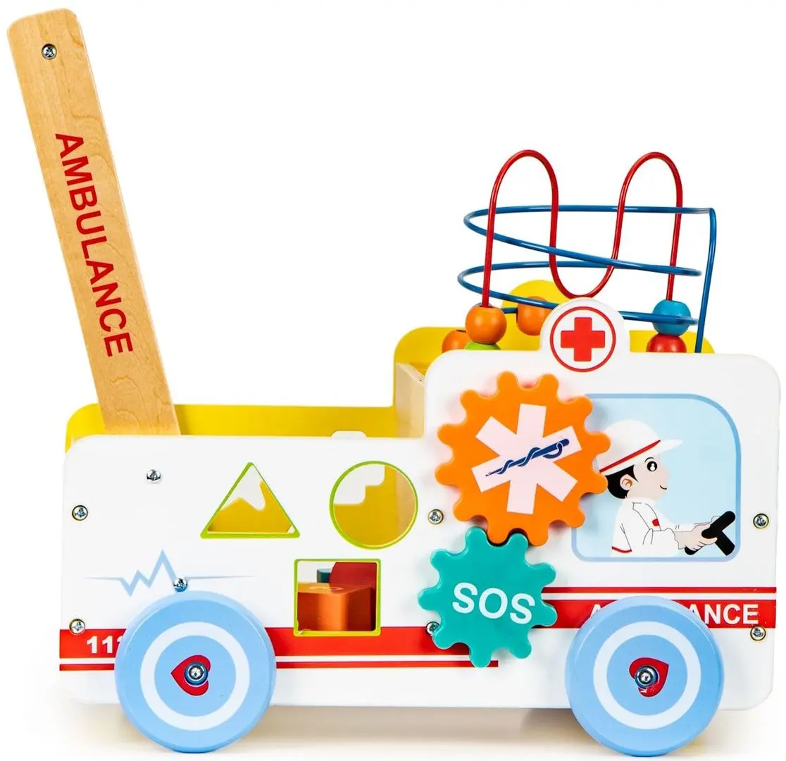 Ходунок-каталка 2в1 Ecotoys HM013239 (Multicolor) - 2