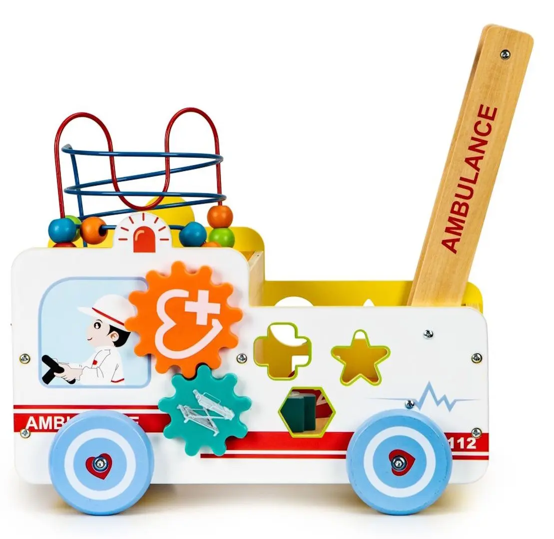 Ходунок-каталка 2в1 Ecotoys HM013239 (Multicolor) - 3
