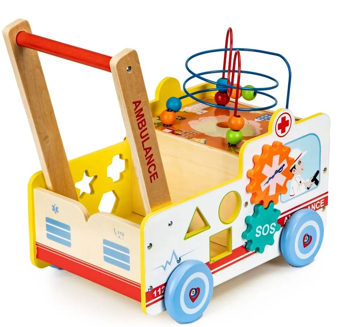 Ходунок-каталка 2в1 Ecotoys HM013239 (Multicolor) - 4
