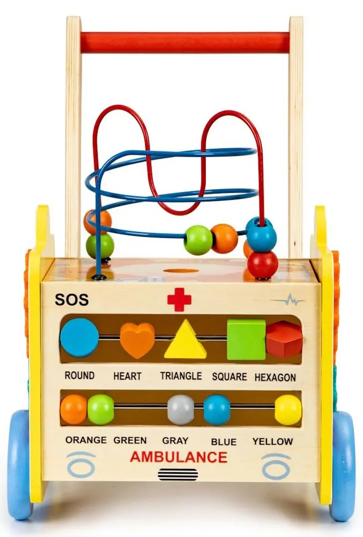 Ходунок-каталка 2в1 Ecotoys HM013239 (Multicolor) - 5