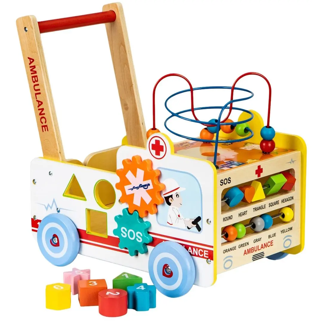 Ходунок-каталка 2в1 Ecotoys HM013239 (Multicolor)