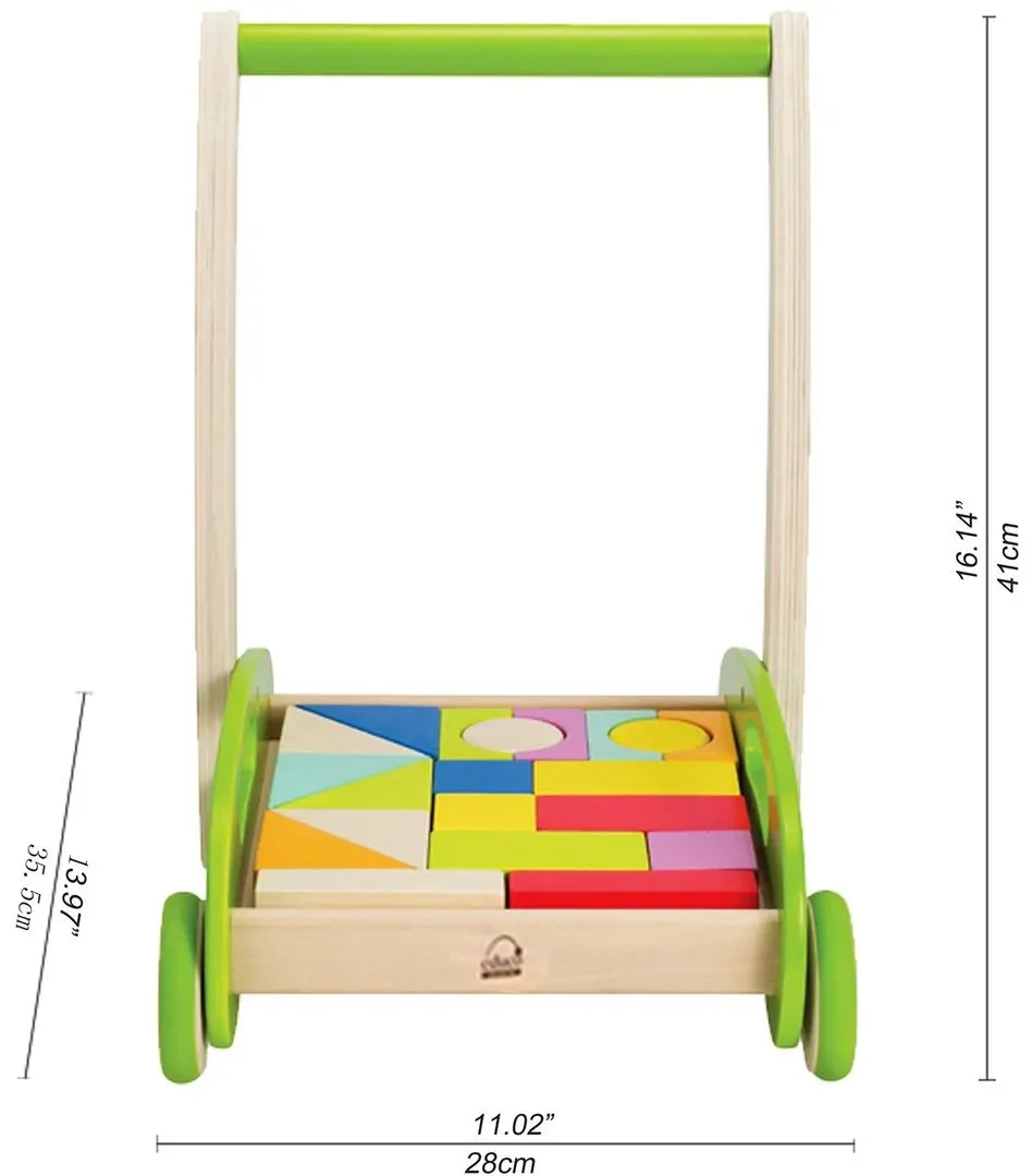 Premergator-impingator Hape Block and Roll E0371 (Green)