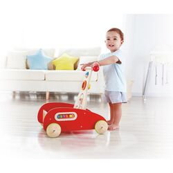 Ходунок-каталка Hape E0370 (Red/Wood) Thumb