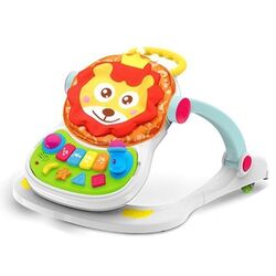Ходунки интерактивные 4в1 Huanger Multifunctional Walker (White/Orange) Thumb