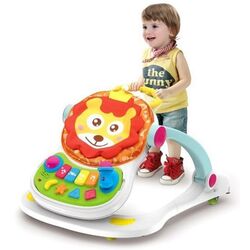 Ходунки интерактивные 4в1 Huanger Multifunctional Walker (White/Orange) Thumb