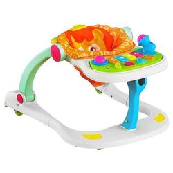 Ходунки интерактивные 4в1 Huanger Multifunctional Walker (White/Orange)