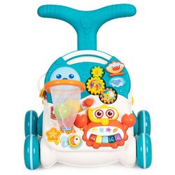 Ходунок интерактивный 2in1 Huanger HE0828 (Blue/White) Thumb