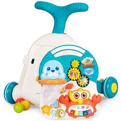 Ходунок интерактивный 2in1 Huanger HE0828 (Blue/White) Thumb