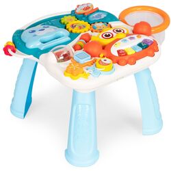 Ходунок интерактивный 2in1 Huanger HE0828 (Blue/White) Thumb