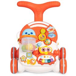 Ходунок интерактивный 2in1 Huanger HE0829 (Red/White) Thumb