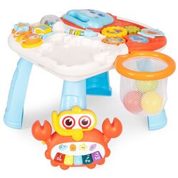 Ходунок интерактивный 2in1 Huanger HE0829 (Red/White) Thumb