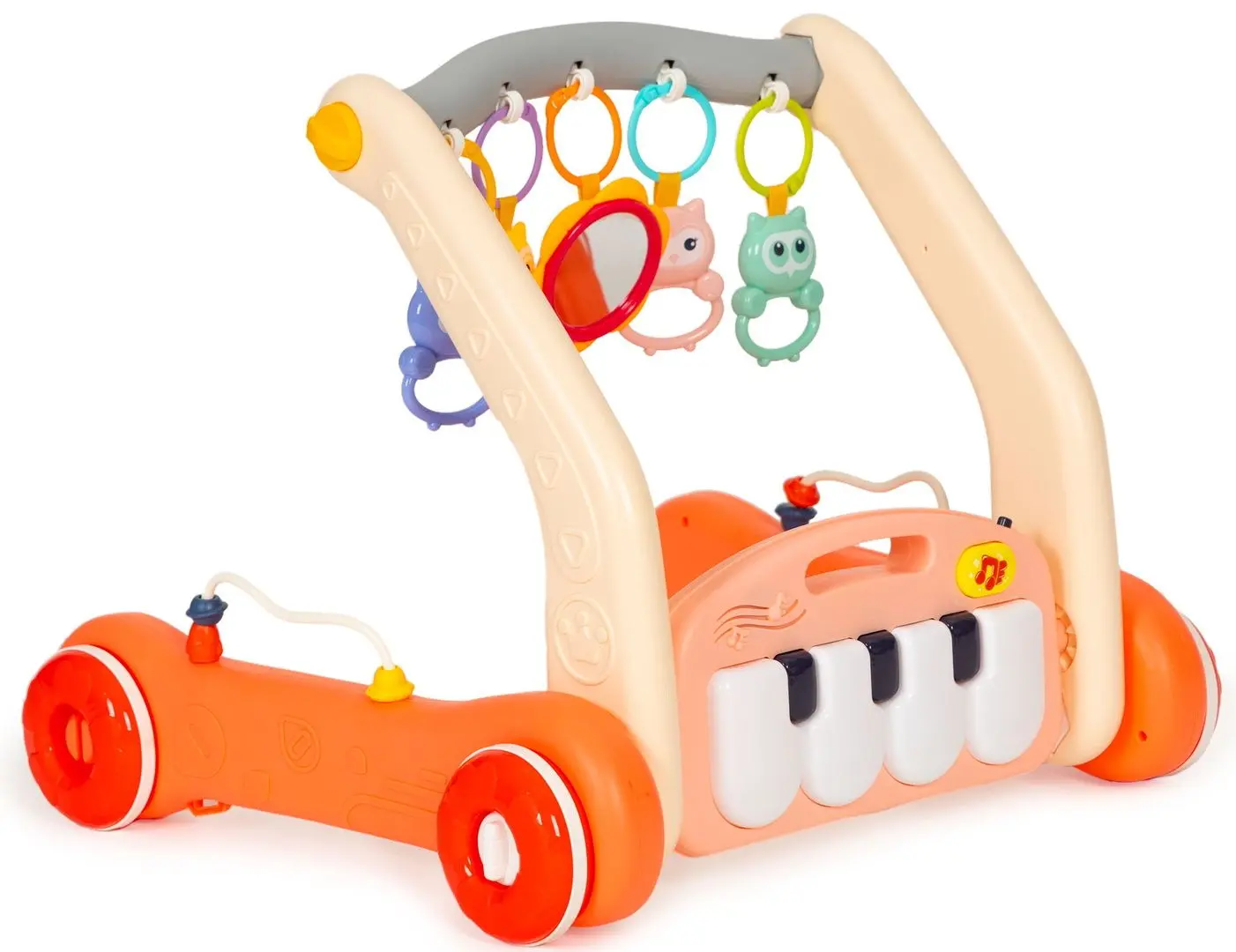 Ходунок интерактивный + коврик Huanger HE0638 (Orange) - 2