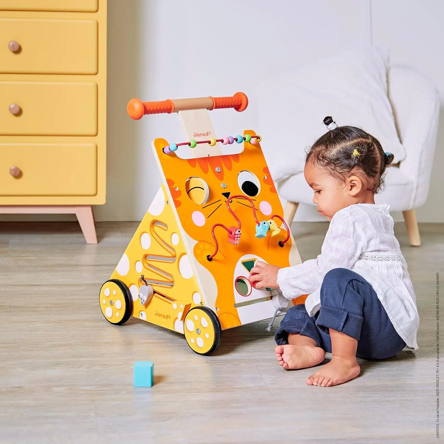 Premergator interactiv Janod Cat (Multicolore) - 6