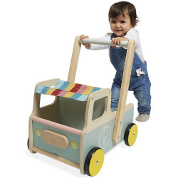 Premergator interactiv Janod Ice Cream Cart (Blue) Thumb