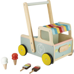 Premergator interactiv Janod Ice Cream Cart (Blue)