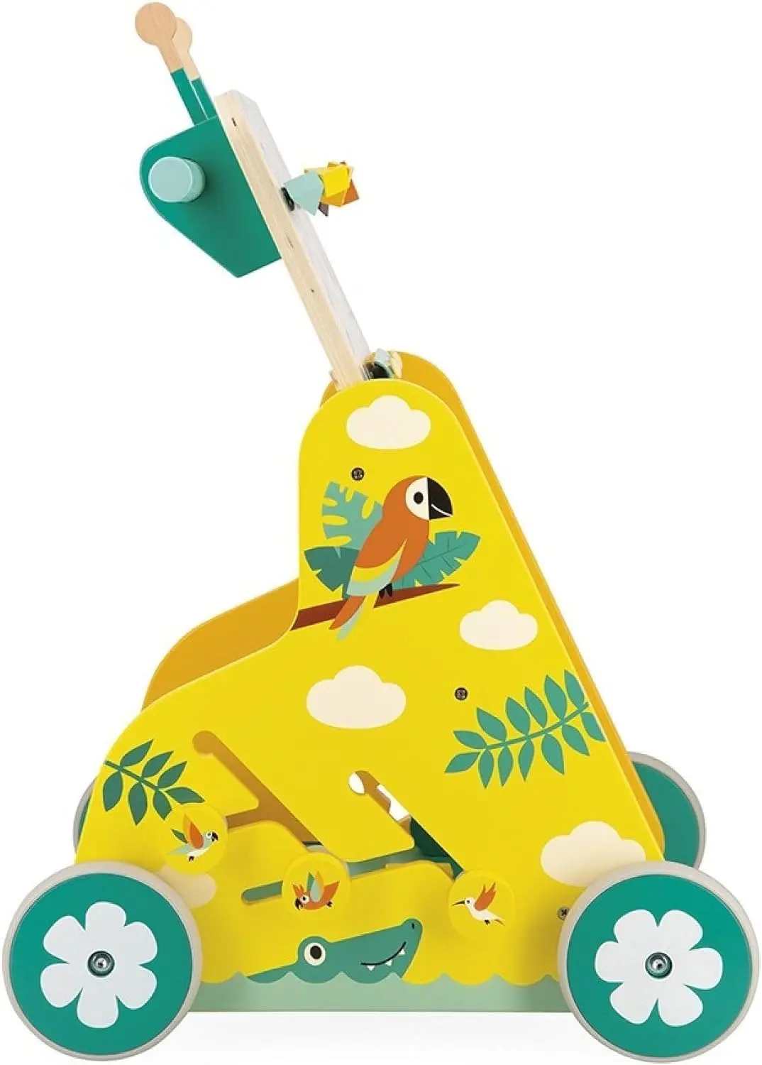 Premergator interactiv Janod Tropik Multi-Activity Trolley (Multicolore) - 2