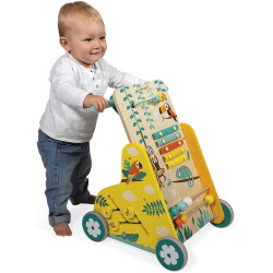 Premergator interactiv Janod Tropik Multi-Activity Trolley (Multicolore) Thumb