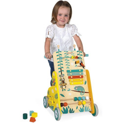 Premergator interactiv Janod Tropik Multi-Activity Trolley (Multicolore) Thumb