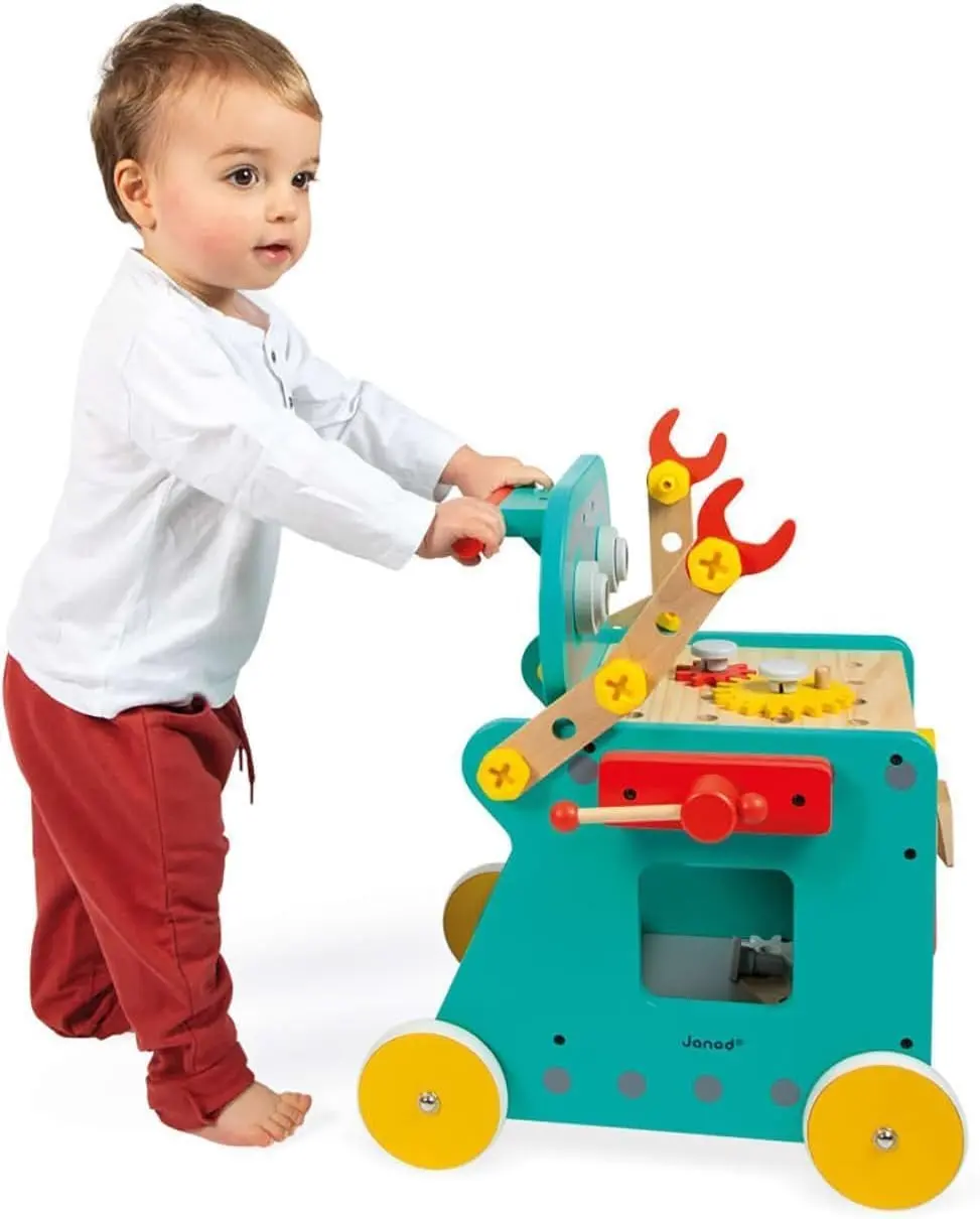 Premergator-impingator Janod Brico'Kids Robot (Blue) - 6