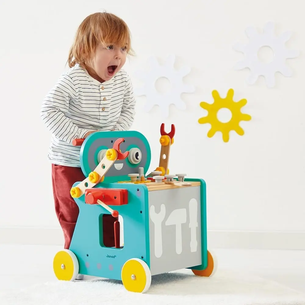 Premergator-impingator Janod Brico'Kids Robot (Blue) - 7