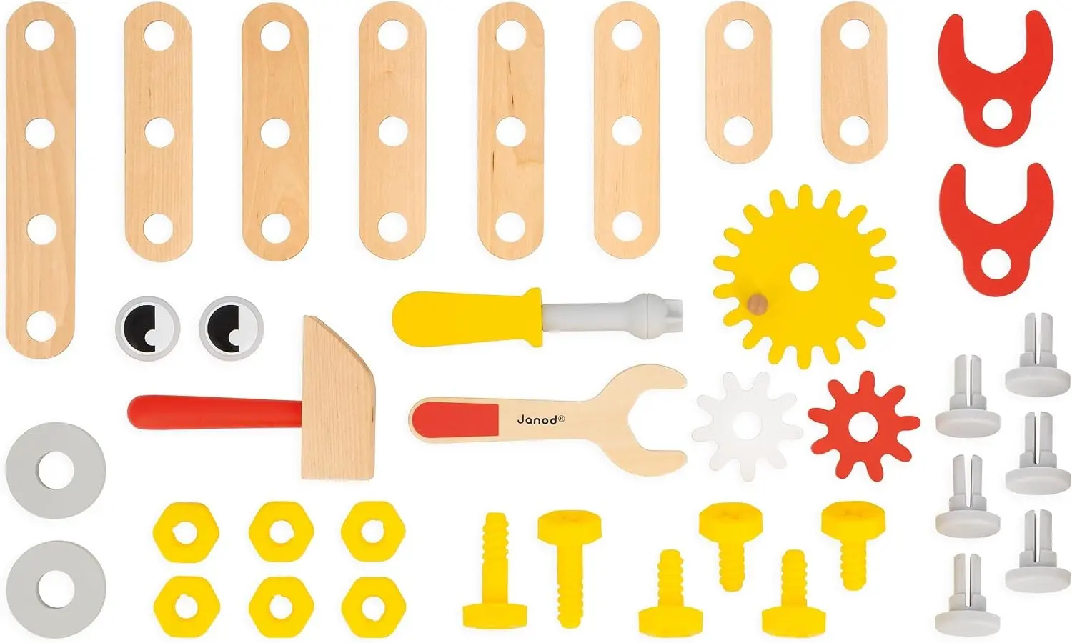 Premergator-impingator Janod Brico'Kids Robot (Blue) - 8